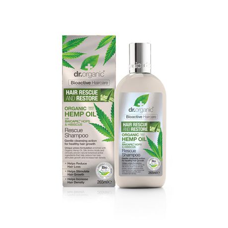 Dr.Organic Hemp Oil Rescue Shampoo - 265ml