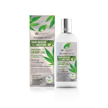 Dr.Organic Hemp Oil Rescue Conditioner - 265ml Buy Online in Zimbabwe thedailysale.shop