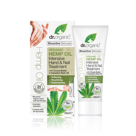 Dr.Organic Hemp Oil Intensive Hand & Nail Treatment - 100ml Buy Online in Zimbabwe thedailysale.shop