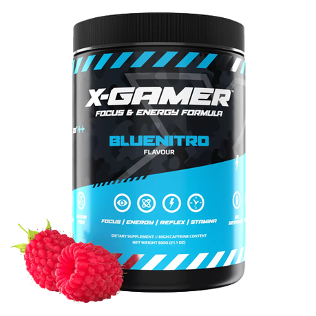 X-Gamer 600g X-Tubz Bluenitro Energy Drink and Vitamin Supplement Buy Online in Zimbabwe thedailysale.shop