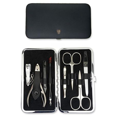 Kellermann 3 Swords Leather Manicure Set L 7870 P N - Black Buy Online in Zimbabwe thedailysale.shop