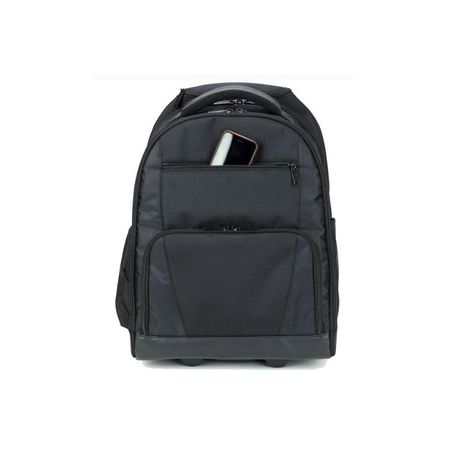 Targus Rolling 15.4 Nylon Backpack - Black Buy Online in Zimbabwe thedailysale.shop