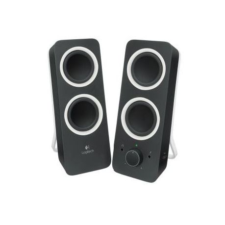 Logitech Z200 PC Speakers, Stereo Sound, 10 W, Adjustable Bass,Vol Controls Buy Online in Zimbabwe thedailysale.shop