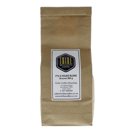 Tribe Coffee - It's A House Blend Ground - 250g Buy Online in Zimbabwe thedailysale.shop