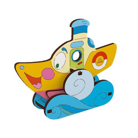 UGEARS 3D Colouring Model - Steamboat Buy Online in Zimbabwe thedailysale.shop