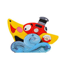 Load image into Gallery viewer, UGEARS 3D Colouring Model - Steamboat
