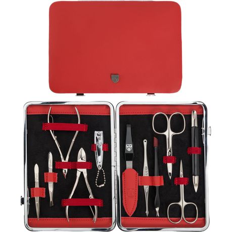 Kellermann 3 Swords Manicure Set - Red Buy Online in Zimbabwe thedailysale.shop