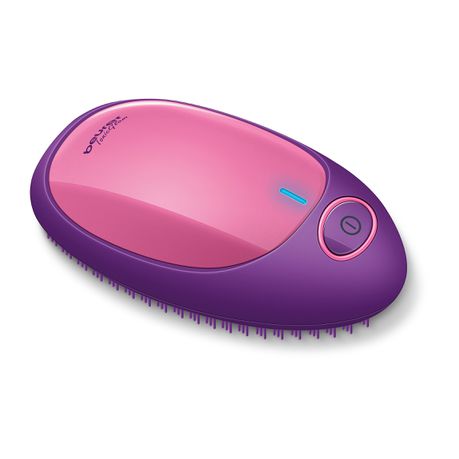 Beurer Ion Detangling Hair Brush HT 10 Purple & Pink