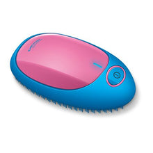 Load image into Gallery viewer, Beurer Ion Detangling Hair Brush HT 10 Blue &amp; Pink

