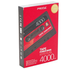 Load image into Gallery viewer, Remax Proda 4000 mAh Tape Design Power Bank - Black
