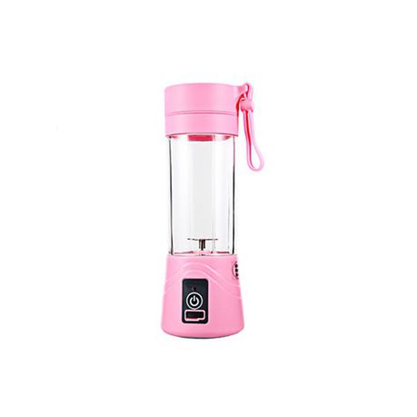 Portable Juice Blender Bottle - Pink Buy Online in Zimbabwe thedailysale.shop