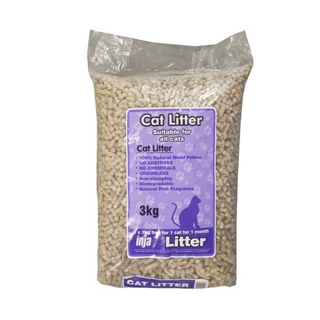 Inja - Cat Litter - 3kg Buy Online in Zimbabwe thedailysale.shop