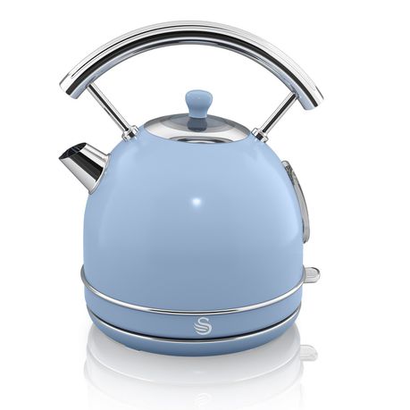 Swan - 1.7 Litre Cordless Retro Dome Kettle - Blue Buy Online in Zimbabwe thedailysale.shop