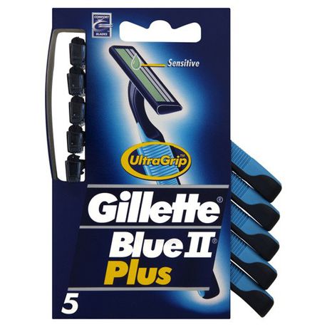 Gillette Blue II Plus Disposal Razors - 5s Buy Online in Zimbabwe thedailysale.shop