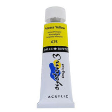 Load image into Gallery viewer, Daler Rowney: System3 75ml - Process Yellow
