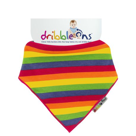 Dribble Ons - Design Baby Bib - Rainbow Buy Online in Zimbabwe thedailysale.shop