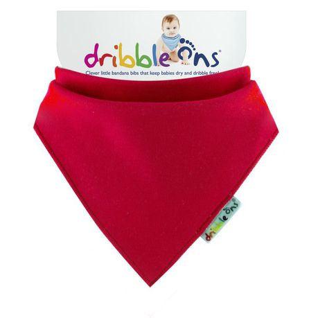 Dribble Ons - Bright Baby Bib - Red Buy Online in Zimbabwe thedailysale.shop