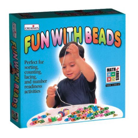 Creatives - Fun with Beads (Sorting, Counting, Lacing and Number Activities) Buy Online in Zimbabwe thedailysale.shop