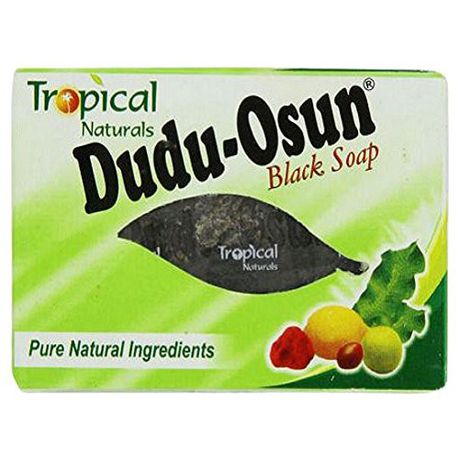 Dudu Osun Tropical Pure Soap Restores Damaged Skin - Natural Black (150 g) Buy Online in Zimbabwe thedailysale.shop