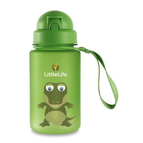 LittleLife Crocodile Animal Bottle - Green
