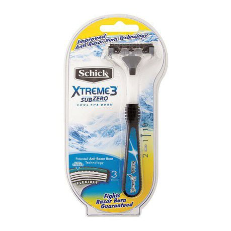 Schick Xtreme3 Sub Zero Male Razor Buy Online in Zimbabwe thedailysale.shop