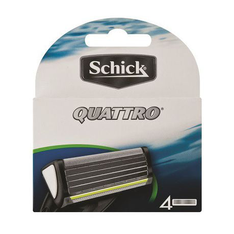 Schick Quattro New And Improved - 4's Buy Online in Zimbabwe thedailysale.shop