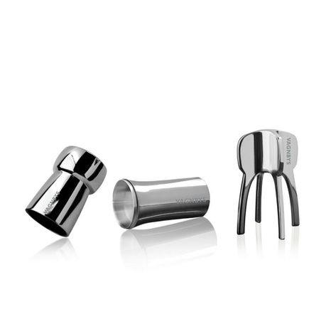 VAGNBYS Champagne Set - Twister & Pourer & Stopper