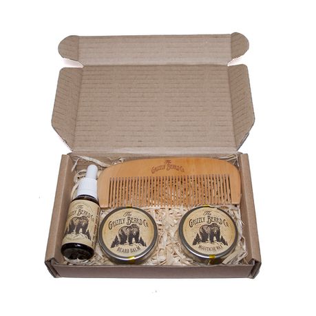 The Grizzly Beard Co The Lumberjack Beard Grooming Gift Pack Buy Online in Zimbabwe thedailysale.shop