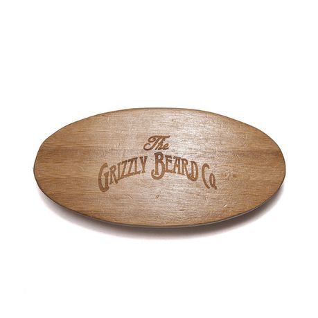 The Grizzly Beard Co Bamboo & Boar Bristle Beard Brush Buy Online in Zimbabwe thedailysale.shop