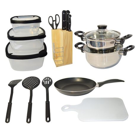 ECO - Cookware Starter Set - Set of 17 Buy Online in Zimbabwe thedailysale.shop