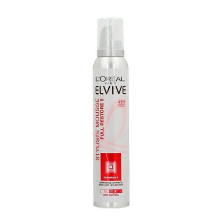 Loreal Paris Elvive Stylist Mousse Total Repair 5 - 200ml Buy Online in Zimbabwe thedailysale.shop
