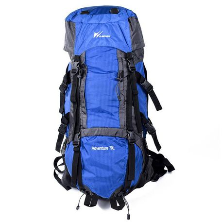 Parco Collection 67cm Hiking Backpack - Blue Buy Online in Zimbabwe thedailysale.shop