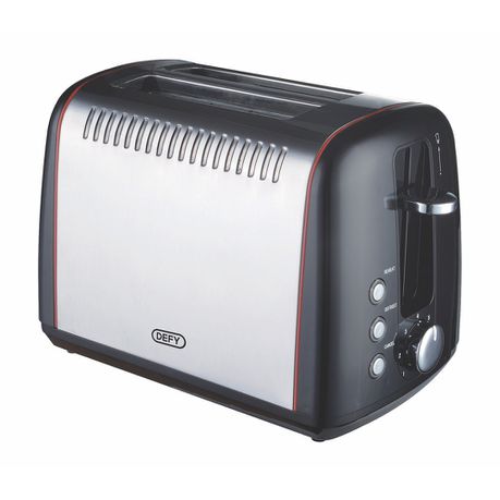 Defy - 2 Slice Stainless Steel Toaster - Silver Buy Online in Zimbabwe thedailysale.shop