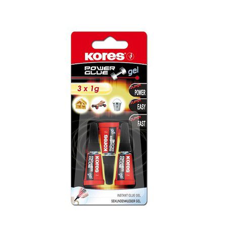 Kores Power Glue Gel - 3x 1g Buy Online in Zimbabwe thedailysale.shop