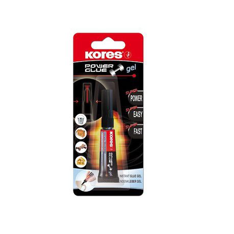 Kores Power Glue Gel - 3g Buy Online in Zimbabwe thedailysale.shop