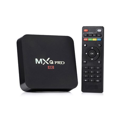 MXQ Pro 4K Android Quad Core TV Box Buy Online in Zimbabwe thedailysale.shop