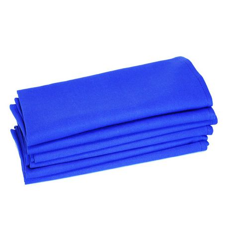 DSA - 100% Cotton Napkins - Royal Blue - Set Of 6