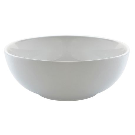 Eetrite - Large Round Salad Bowl - White