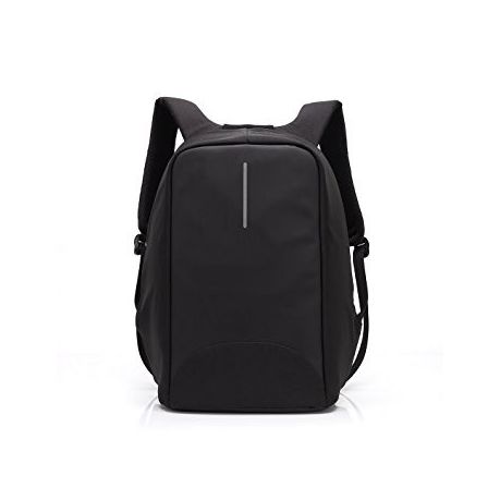 Anti-Theft Laptop Backpack with USB Charger - Black Buy Online in Zimbabwe thedailysale.shop