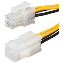 Load image into Gallery viewer, Baobab 4 Pin Male To 4 Pin Female CPU Power Extension Cable - 30CM

