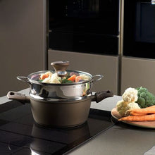 Load image into Gallery viewer, Tognana - 22cm Diamantea Multiuse Steamer &amp; Fryer Pot Set
