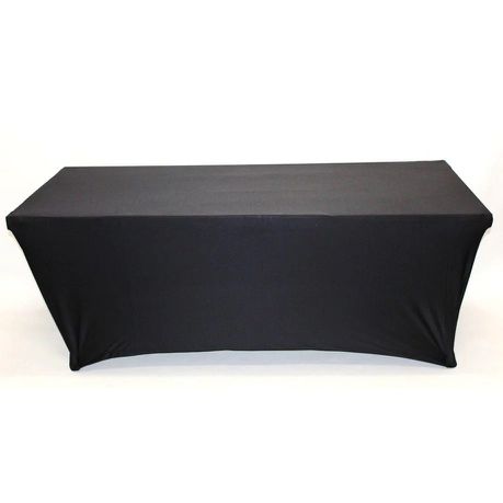 DSA - Stretch Trilobal Trestle Tablecloth - Black