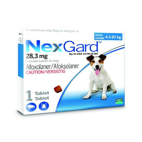Nexgard Chewable Tick & Flea Tablet for Dogs - 4.1-10kg (1 Tablet) Buy Online in Zimbabwe thedailysale.shop
