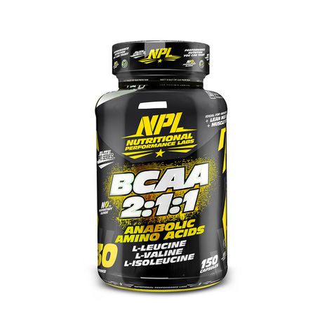 NPL BCAA 2:1:1 - 150 capsules Buy Online in Zimbabwe thedailysale.shop