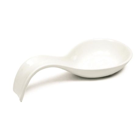 Maxwell & Williams - 26cm White Basics Spoon Rest - Set of 6
