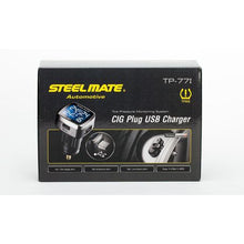 Load image into Gallery viewer, Steelmate Automotive Tyre Pressure Monitoring System - Cig Plug USB Charger
