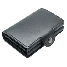 Load image into Gallery viewer, Double Aluminium RFID Credit Card Holder - Black
