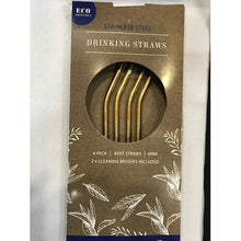 Load image into Gallery viewer, Stainelless Steel Straw Gold
