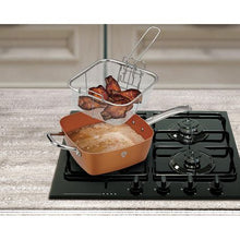 Load image into Gallery viewer, Blaumann 5-Piece Copper Coating Square Pan Set - Copper Collection
