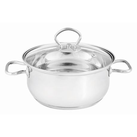Prestige - 24cm Casserole With Lid - Silver Buy Online in Zimbabwe thedailysale.shop